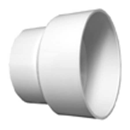 Charlotte Pipe And Foundry 4x2 PVC Reduc Coupling PVC 00102  1200HA
